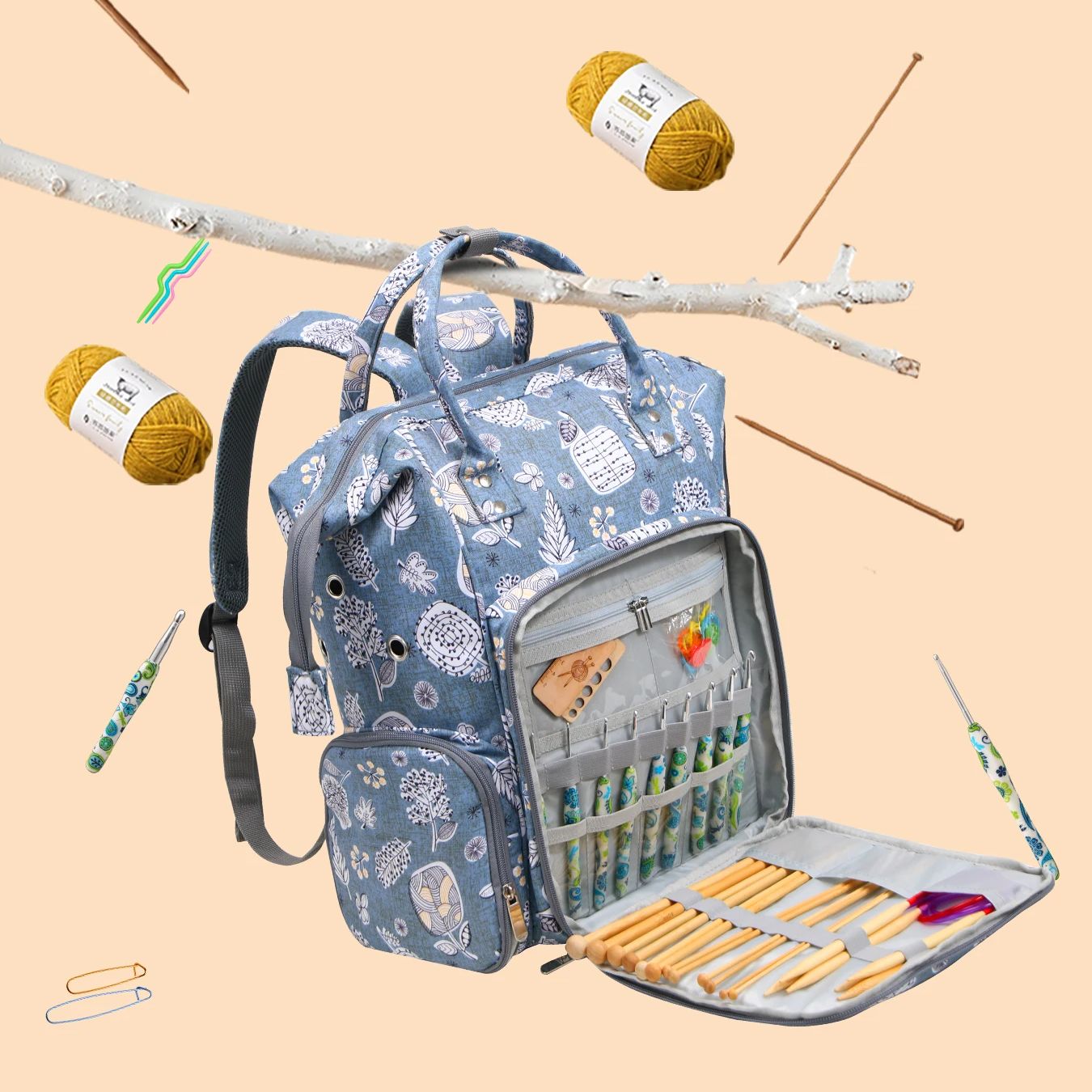 Sewing Roll - Hot Sell Lagre Capaciteit Garen Opbergtas