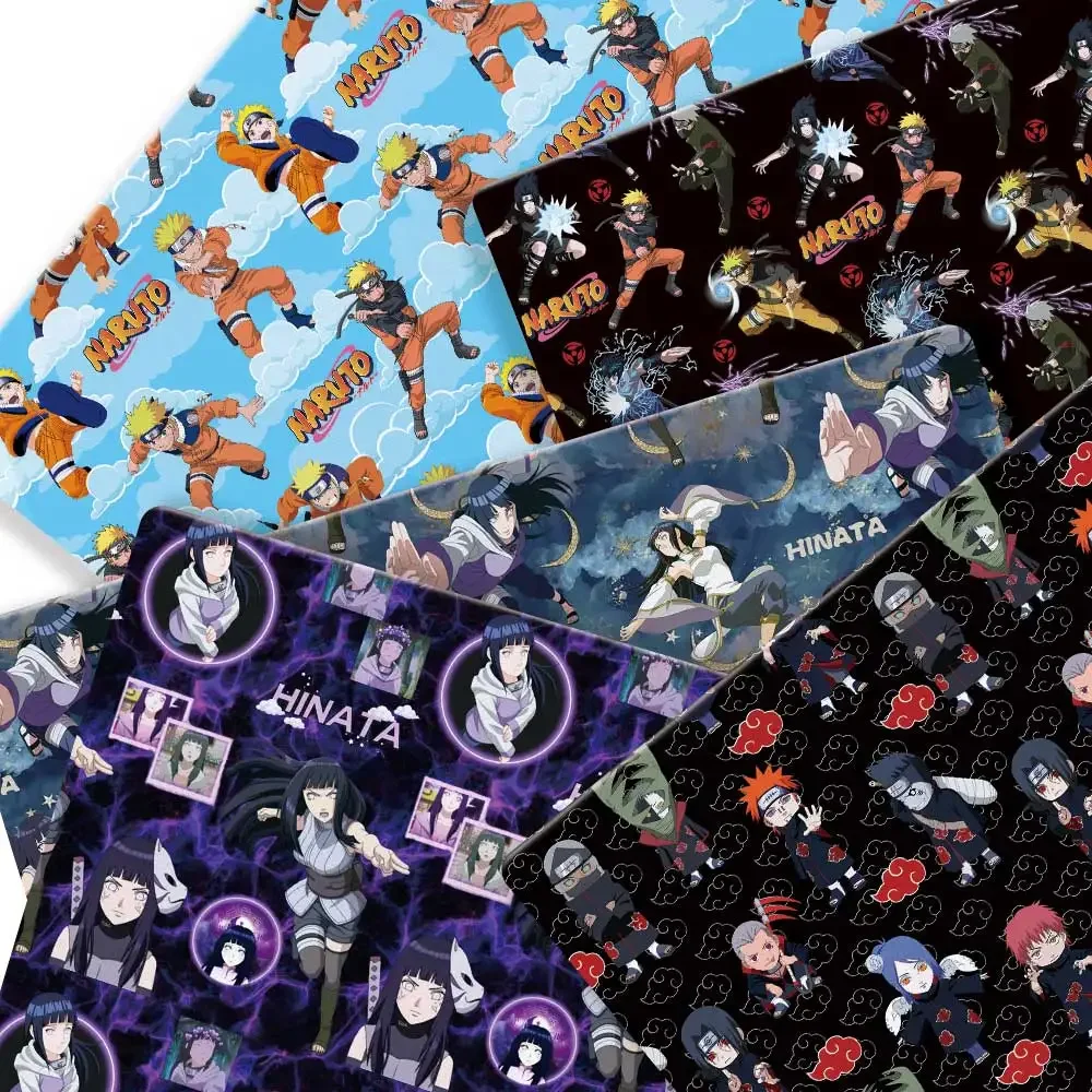 Sewing Production - naruto Anime randapparatuur Stof 140*50 cm