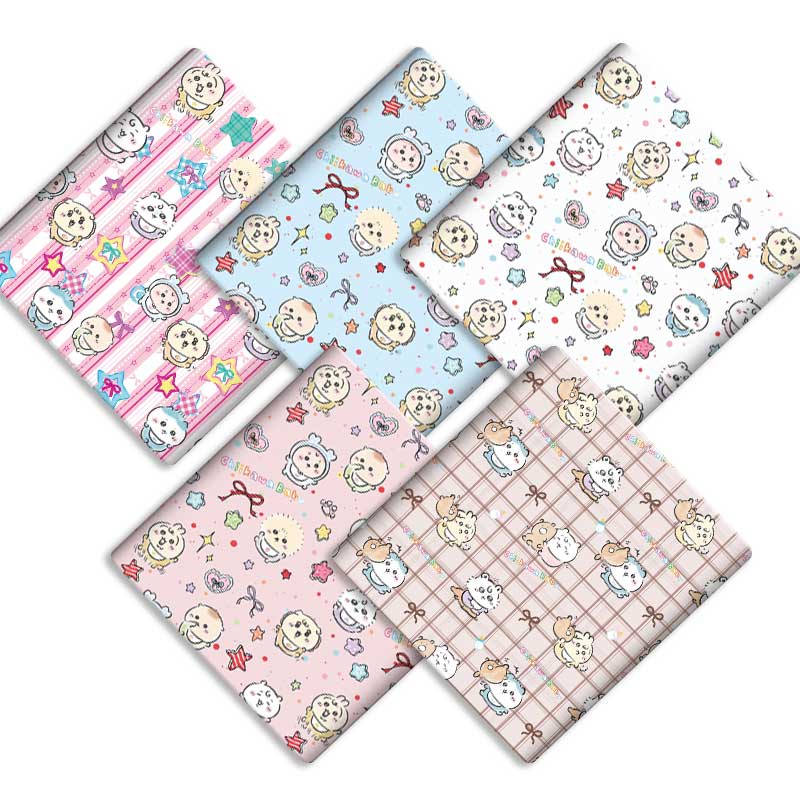 Sewing And Textile - Cartoon polyester stof 140x50cm katoenen stof