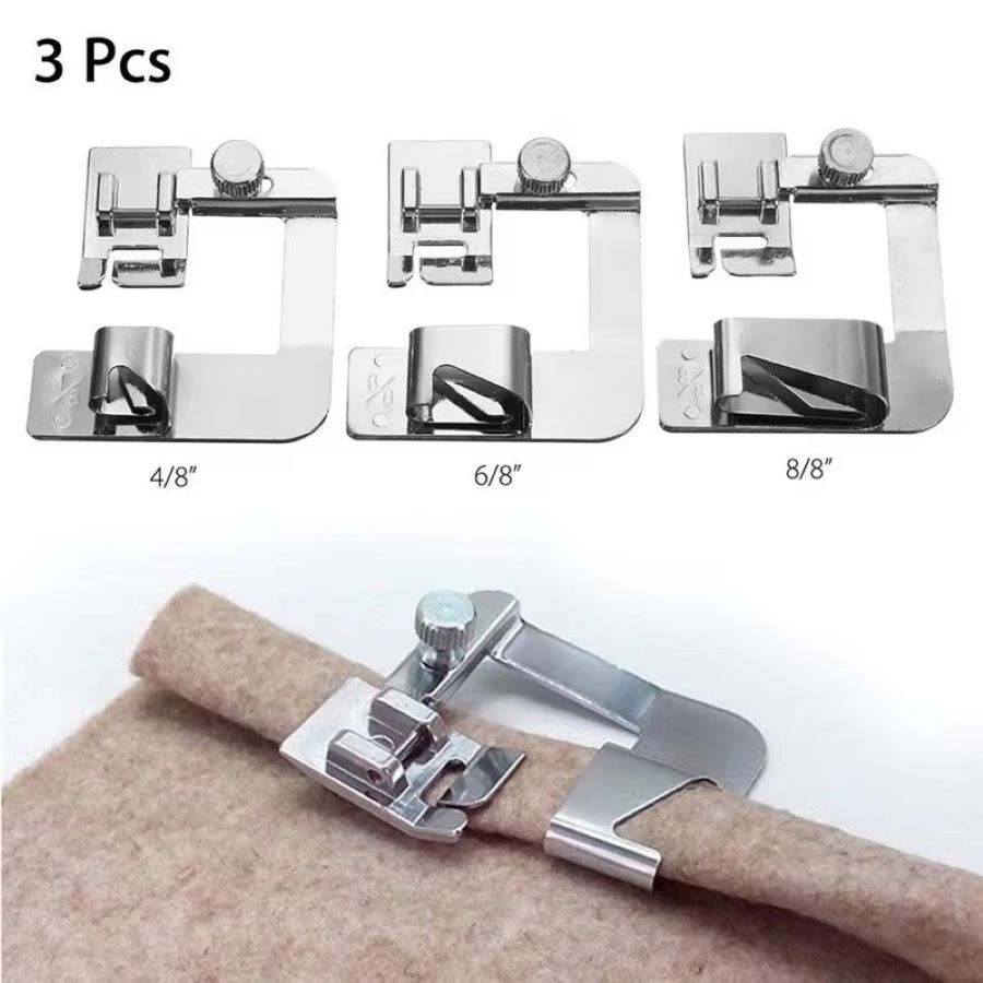 Sewing Roll - 1PCS-3PCS 13/19/25mm Binnenlandse Naaimachine Voet Naaivoet