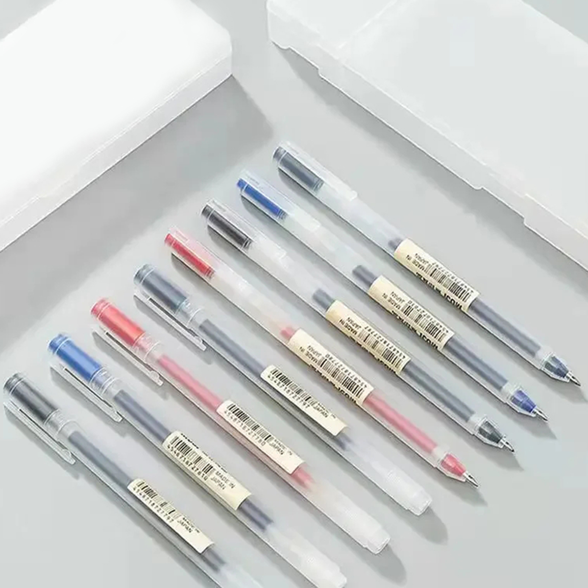 Muji Stationery Gel Pen - 3-6 stks/set 0.38mm Kawaii MUJIs Gel