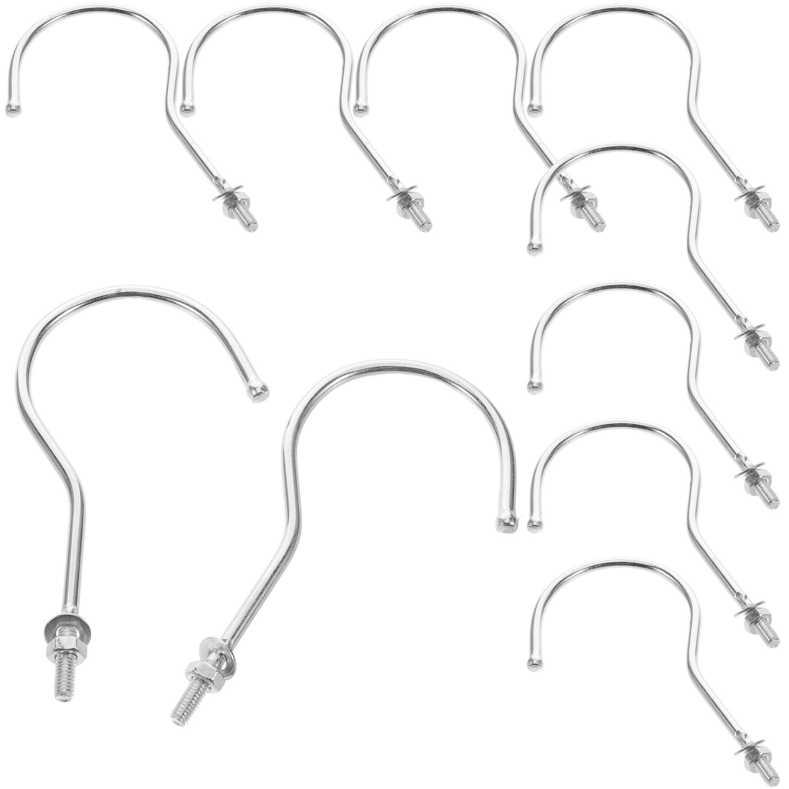 Dress Form Mannequin - 10 stuks kledingrek kleding metalen kleerhanger