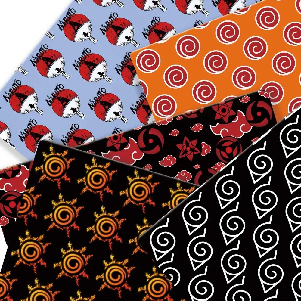 Sewing Production - naruto Anime randapparatuur Stof 140*50 cm