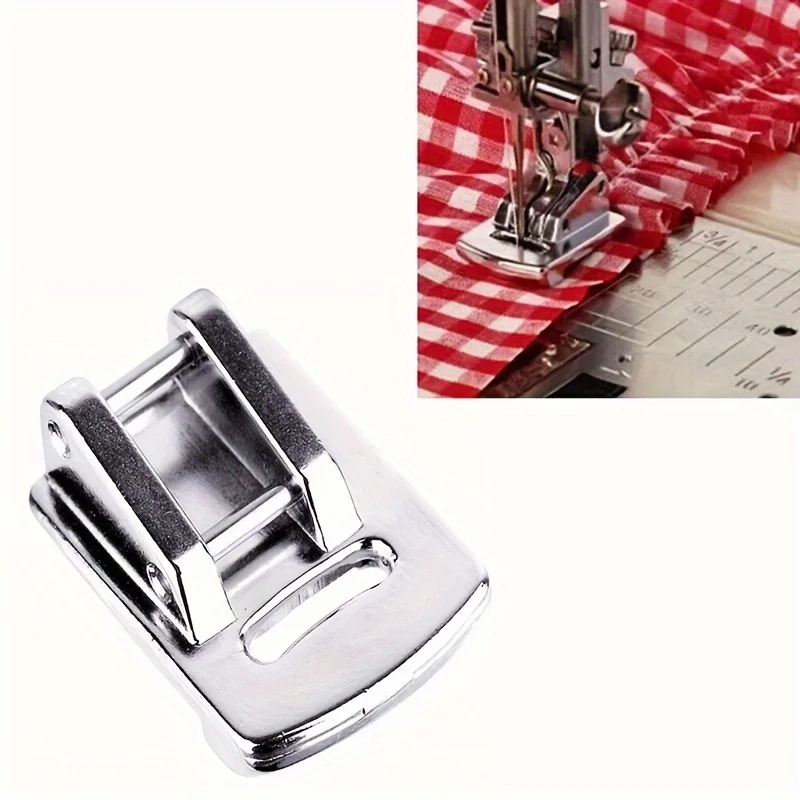 Rolled Hem Foot - Shirring Gathering Welying Foot Presser Zoom
