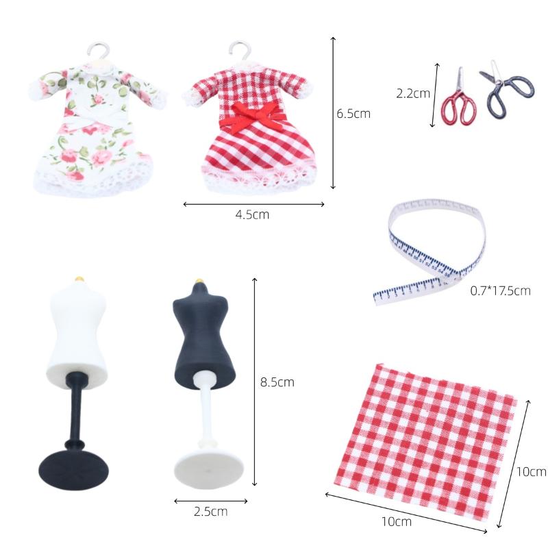 Dress Form Mannequin - Hot Sale-1Set 1/12 Schaal Poppenhuis Miniatuur