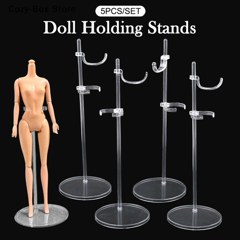 Dress Form Mannequin - [ZY] 5 Stuks Universele Transparante Poppenhouder