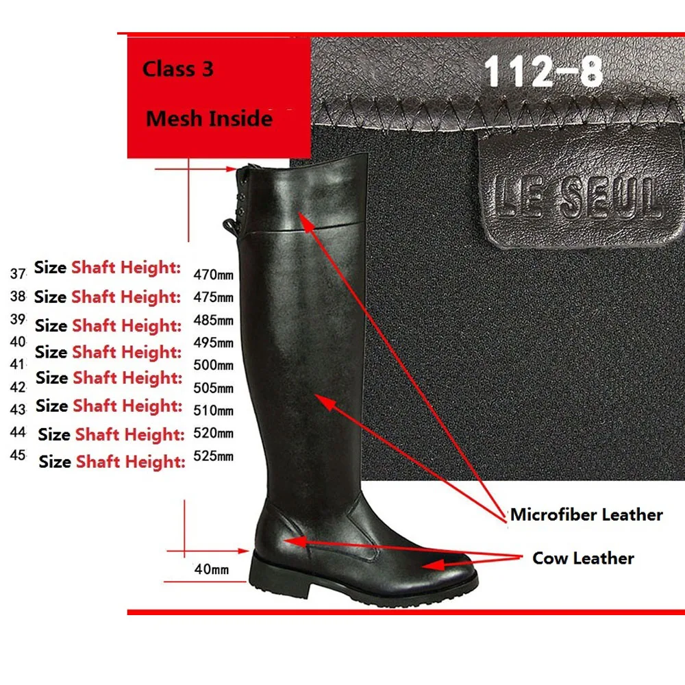 Sewing Zipper - Mode heren echt leer Guard of