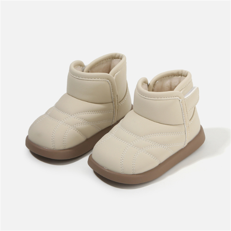 Sewing Gt - 2025 Nieuwe Winter Baby Snowboots Leer