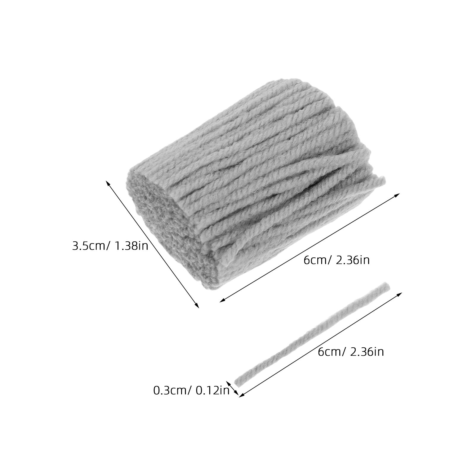 8 Rollen Latch Hook Haakgaren  - Sewing Roll recensie en prijs