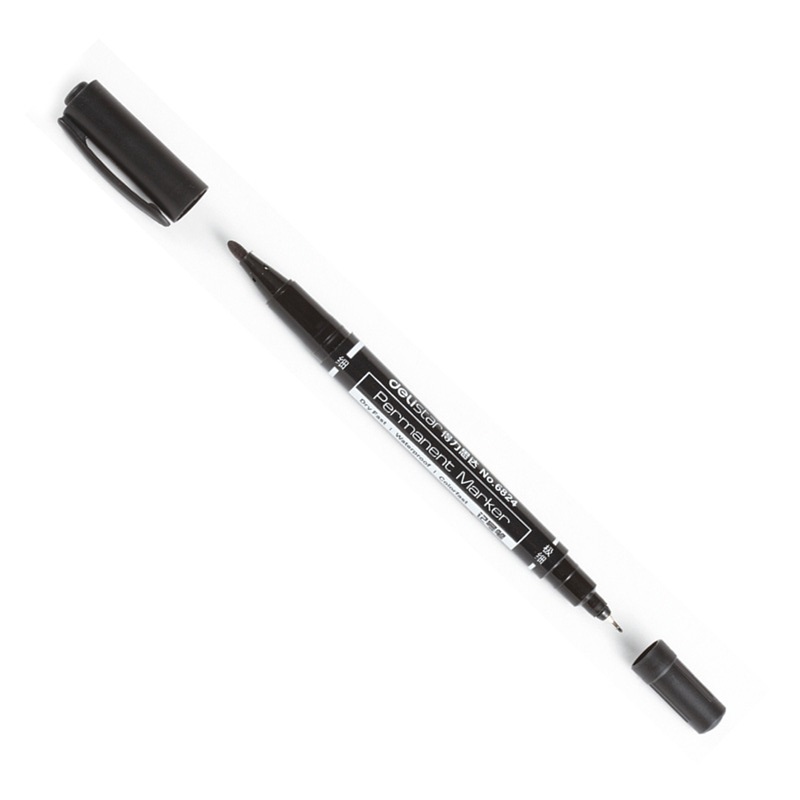 Deli 0.5Mm/1Mm Dual Tip Droog  - Fabric Marking Pen recensie en prijs