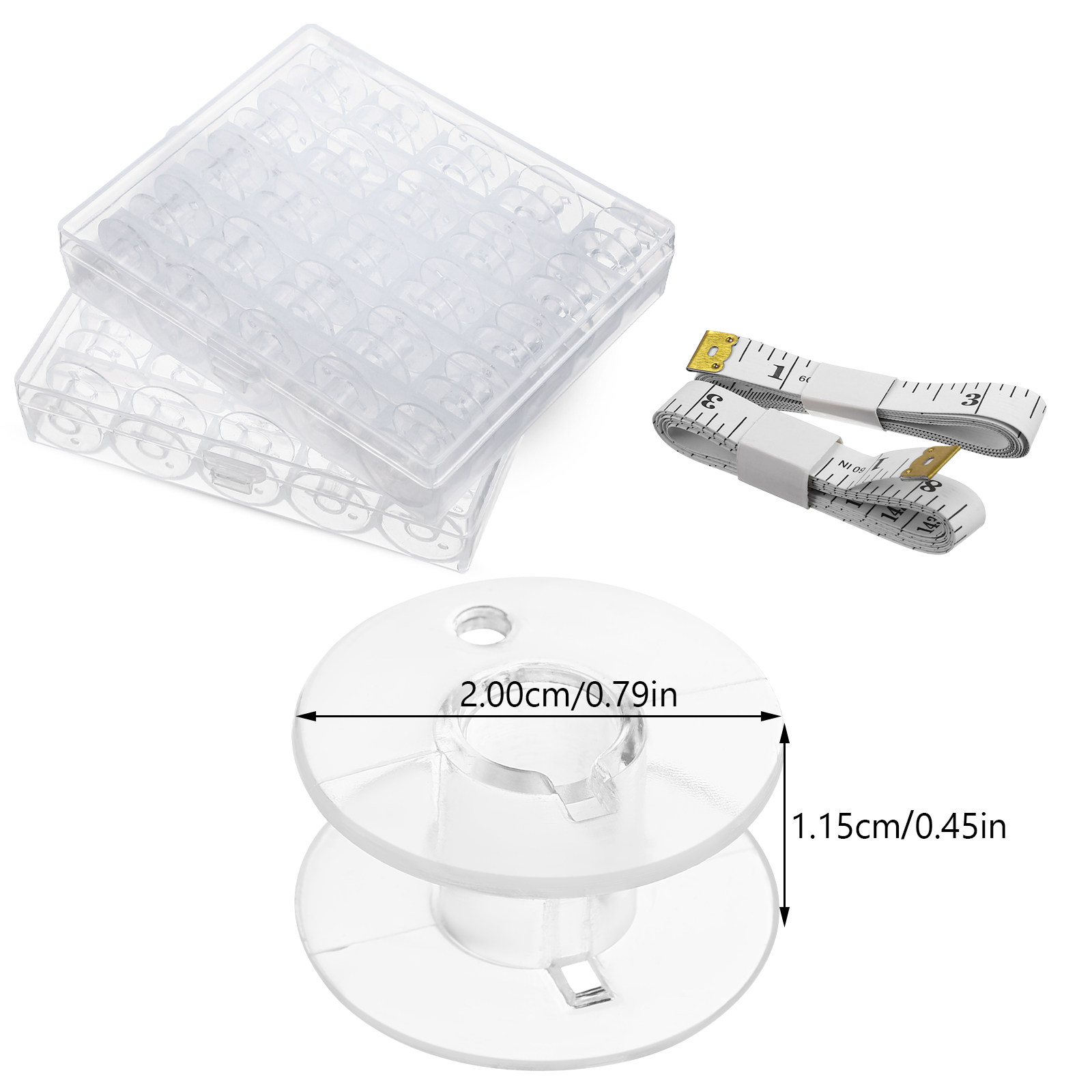 1Set Naaispoelen Opbergdoos Tr - Thread Bobbins Empty recensie en prijs