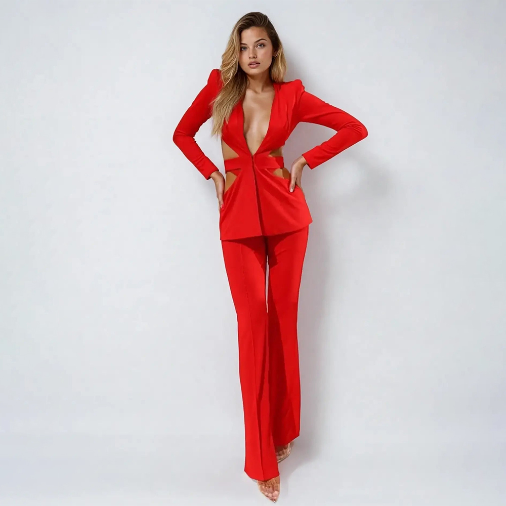 Sexy modieuze dames blazer-pak - Shoulder Pad Set In recensie en prijs