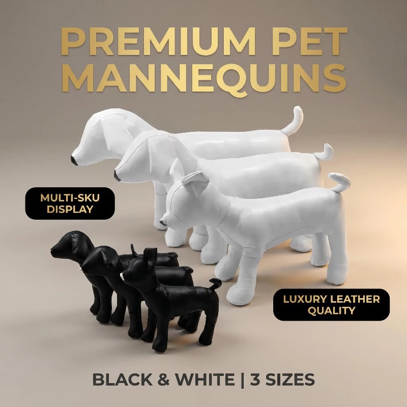 Leren hondenmannequin displaym - Dress Form Mannequin recensie en prijs