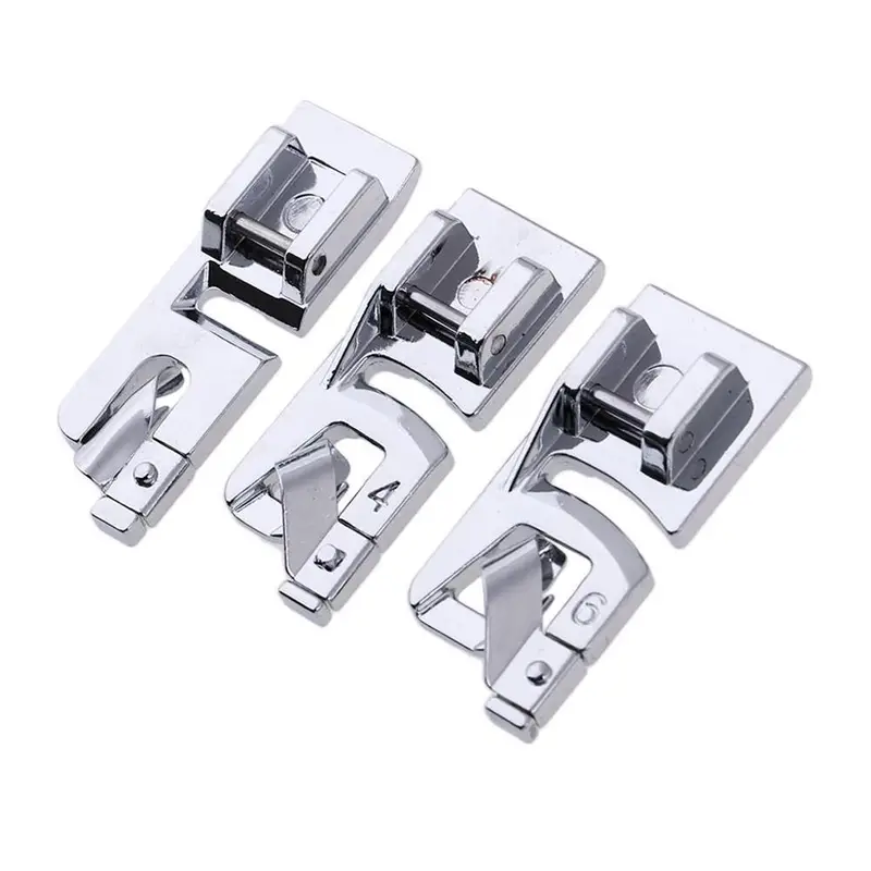 3 mm, 4 mm 6 mm smalle opgerol - Rolled Hem Foot recensie en prijs