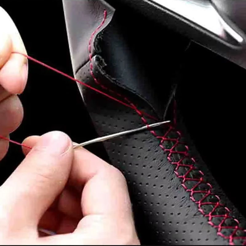 Handgestikte lederen stuurwiel - Sewing Gt recensie en prijs