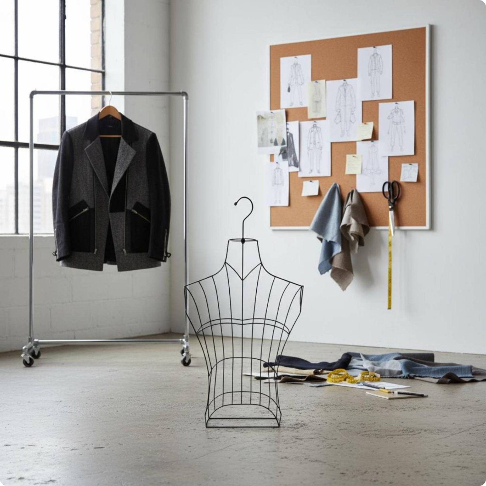 IJzeren mannequin met metalen  - Dress Form Mannequin recensie en prijs