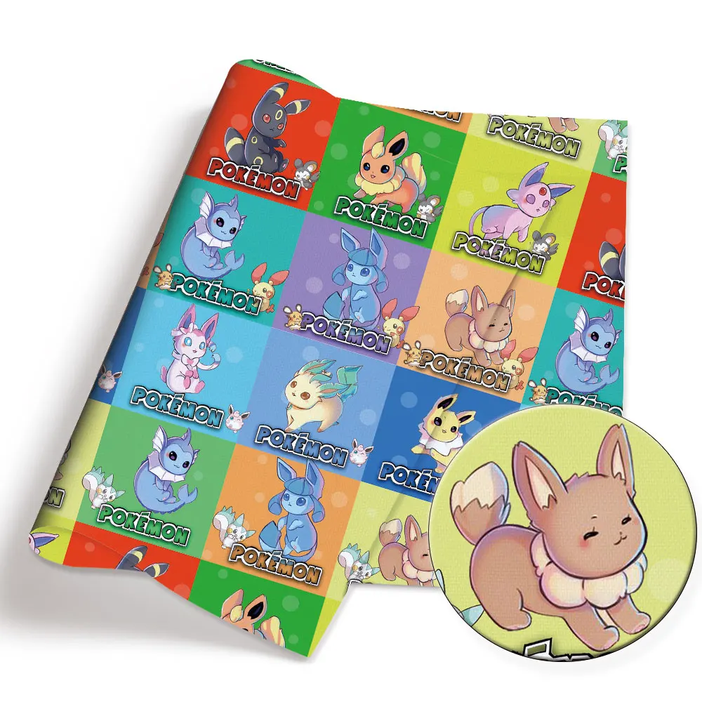 Pokemon Cartoon Fabric 140*50C - Sewing Production recensie en prijs