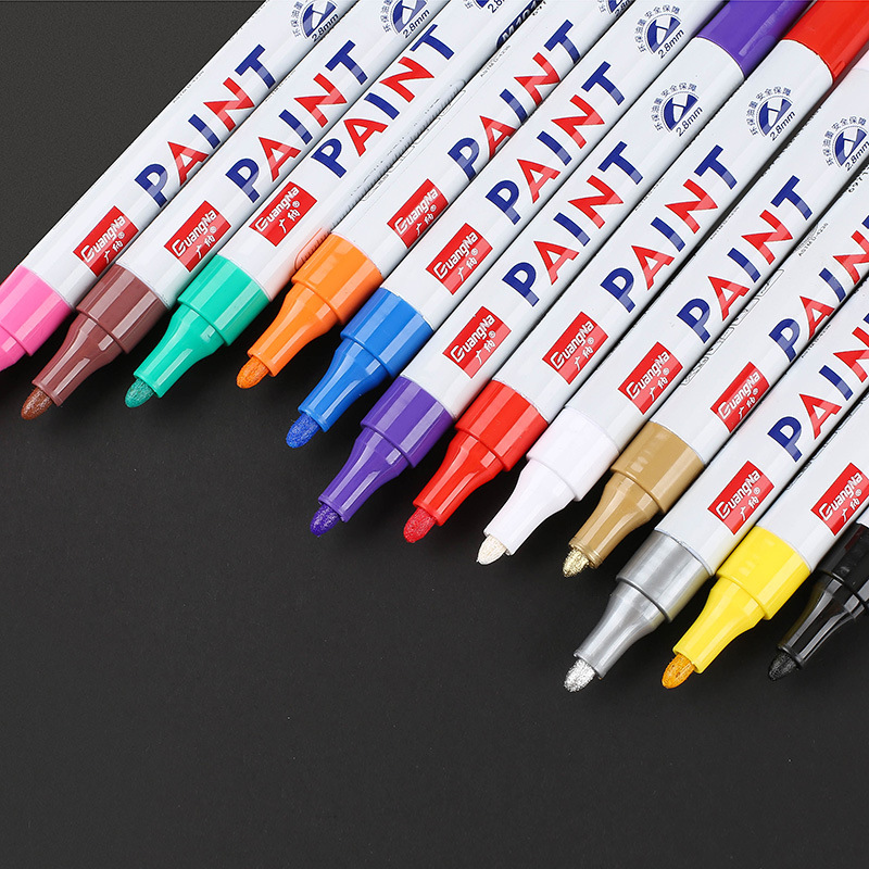 12 stuks witte verf markers pe - Fabric Marking Pen recensie en prijs
