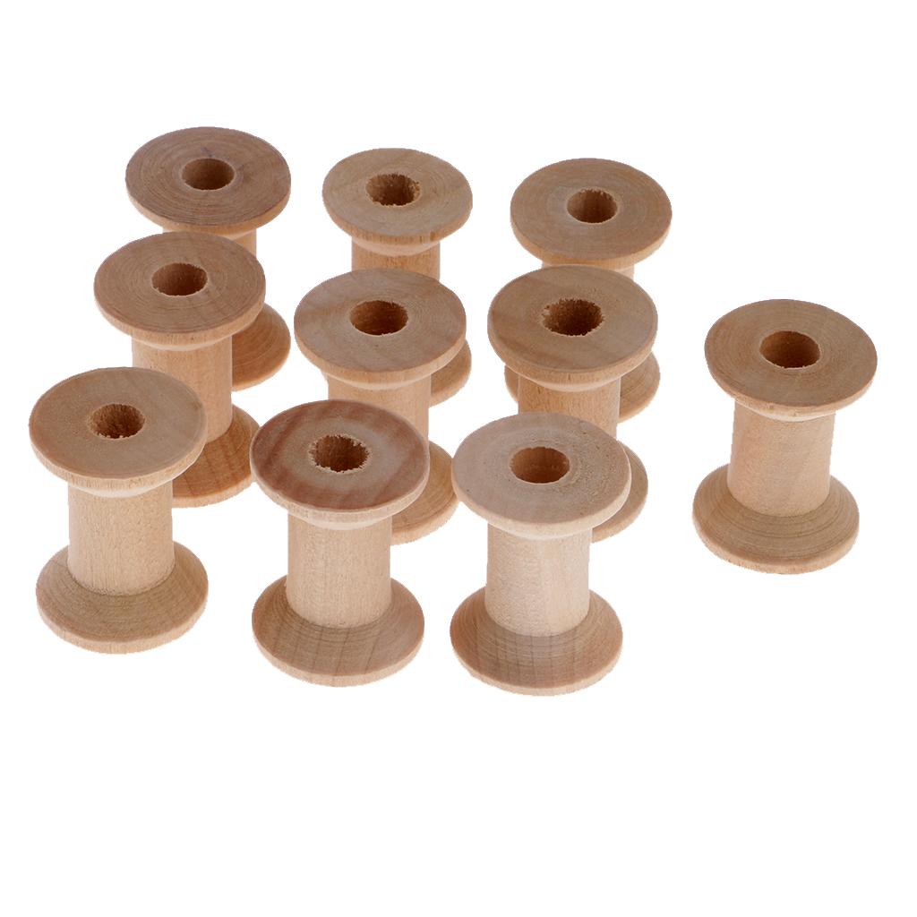 Houten lege spoelen voor garen - Thread Bobbins Empty recensie en prijs