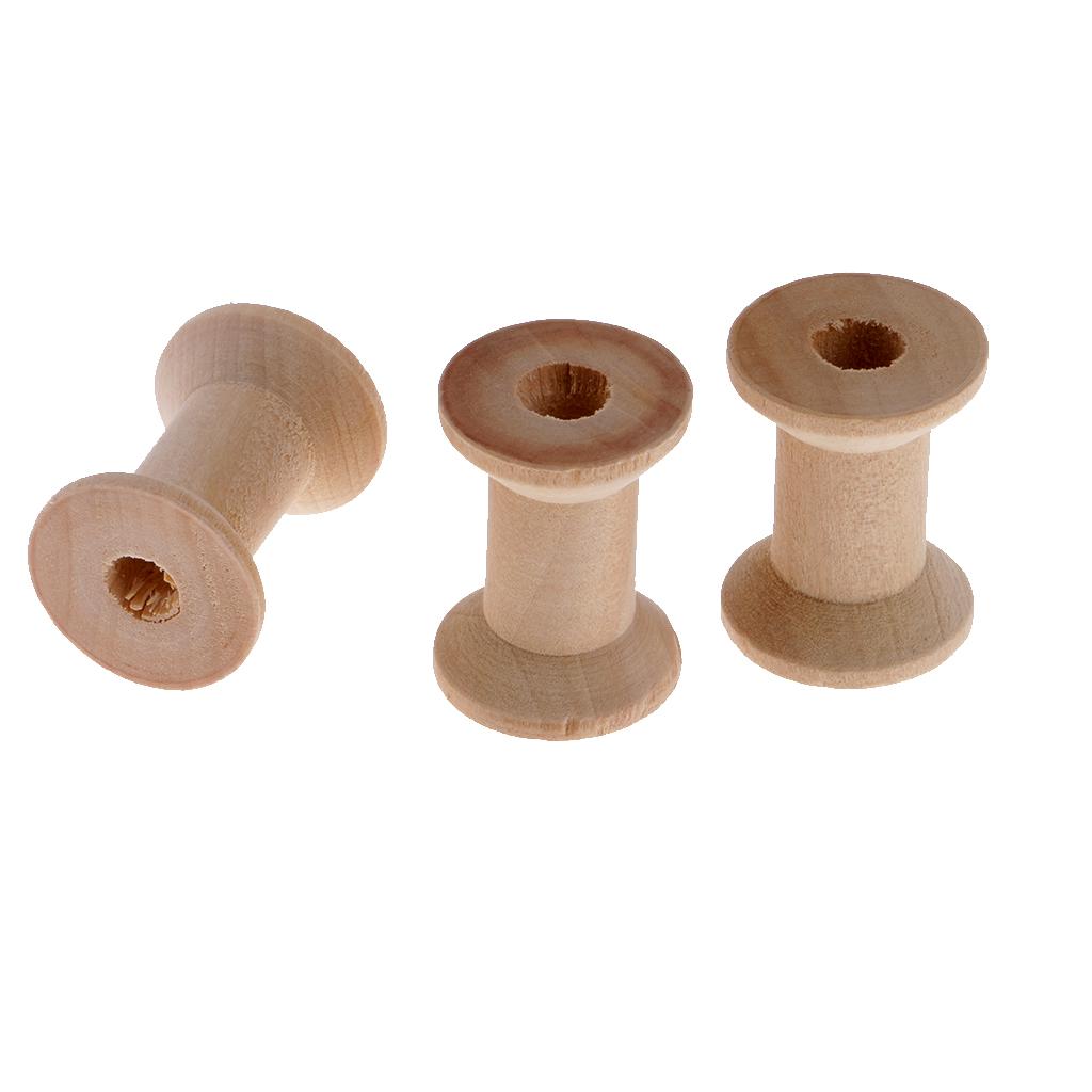 Houten lege spoelen voor garen - Thread Bobbins Empty recensie en prijs
