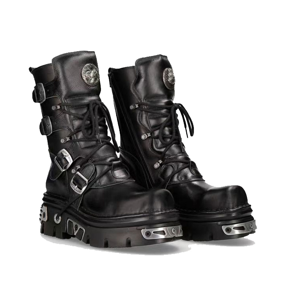 Nieuwe Heren Punk Motorlaarzen - Sewing Zipper recensie en prijs