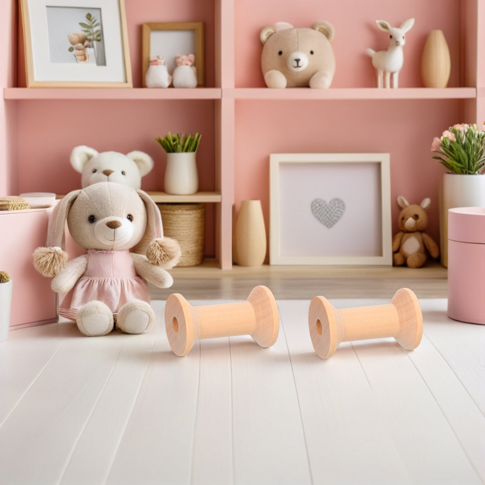 50 stuks natuurlijke houten sp - Thread Bobbins Empty recensie en prijs
