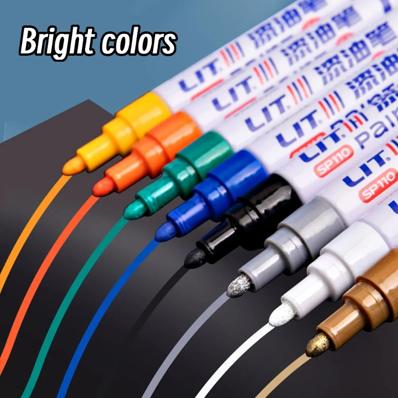 3mm Kleurrijke 12 Kleuren Perm - Fabric Marking Pen recensie en prijs