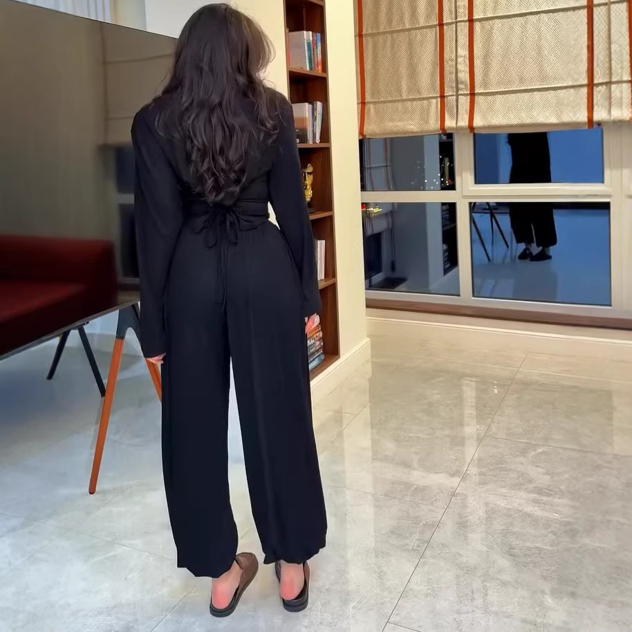 O-hals shirt met volle mouwen, - Shoulder Pad Set In recensie en prijs