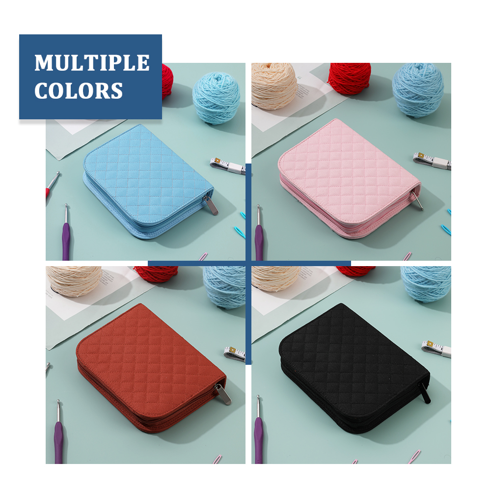 Lege haaknaald opbergtas brein - Sewing Roll recensie en prijs