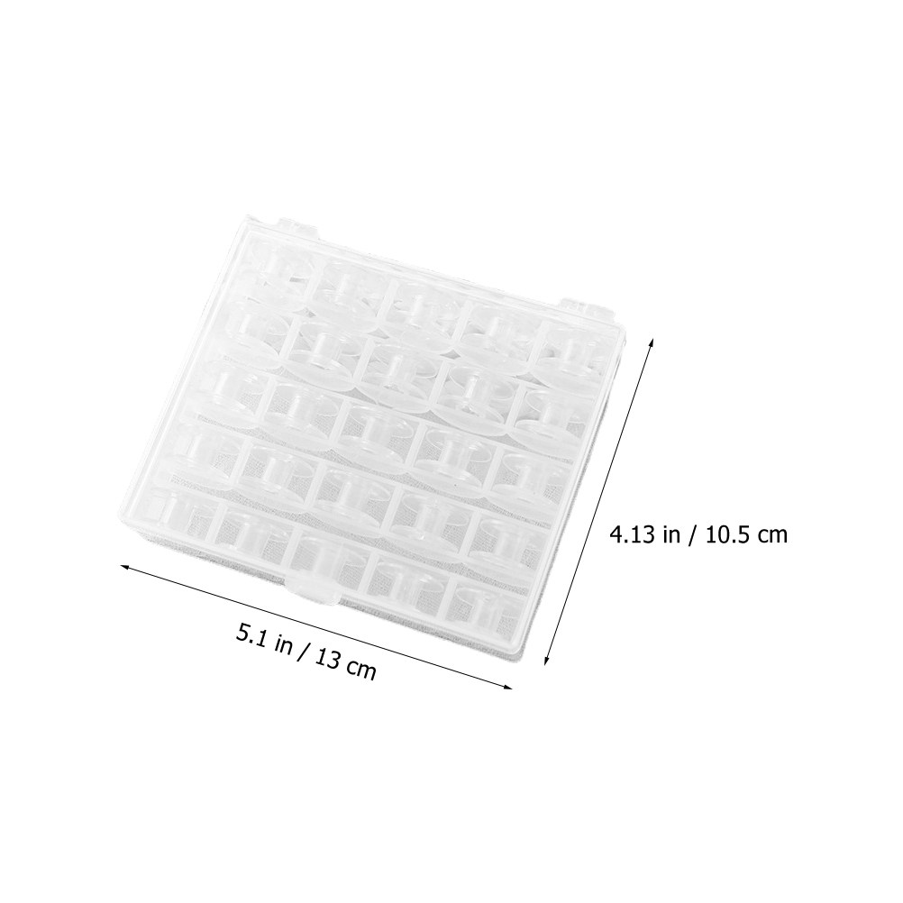 1Set Transparante Plastic Spoe - Thread Bobbins Empty recensie en prijs