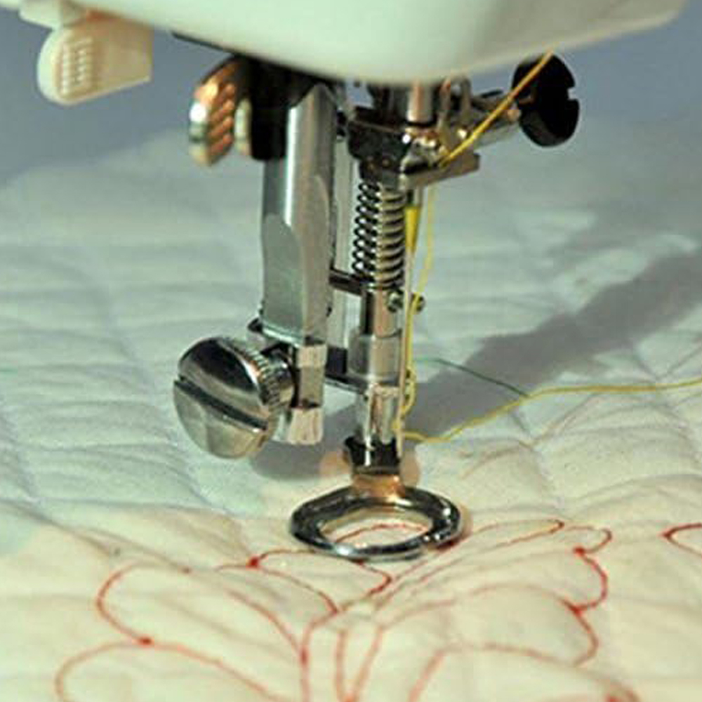 1 Stuk Free Motion Quilting Da - Rolled Hem Foot recensie en prijs