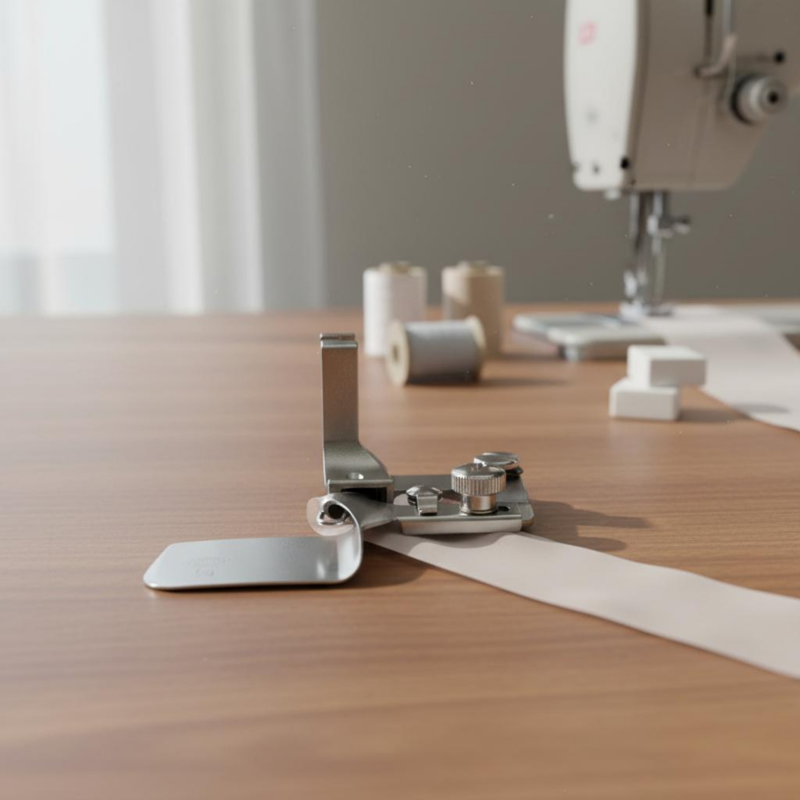 Gebogen zoomvoet, duurzame rol - Sewing Roll recensie en prijs