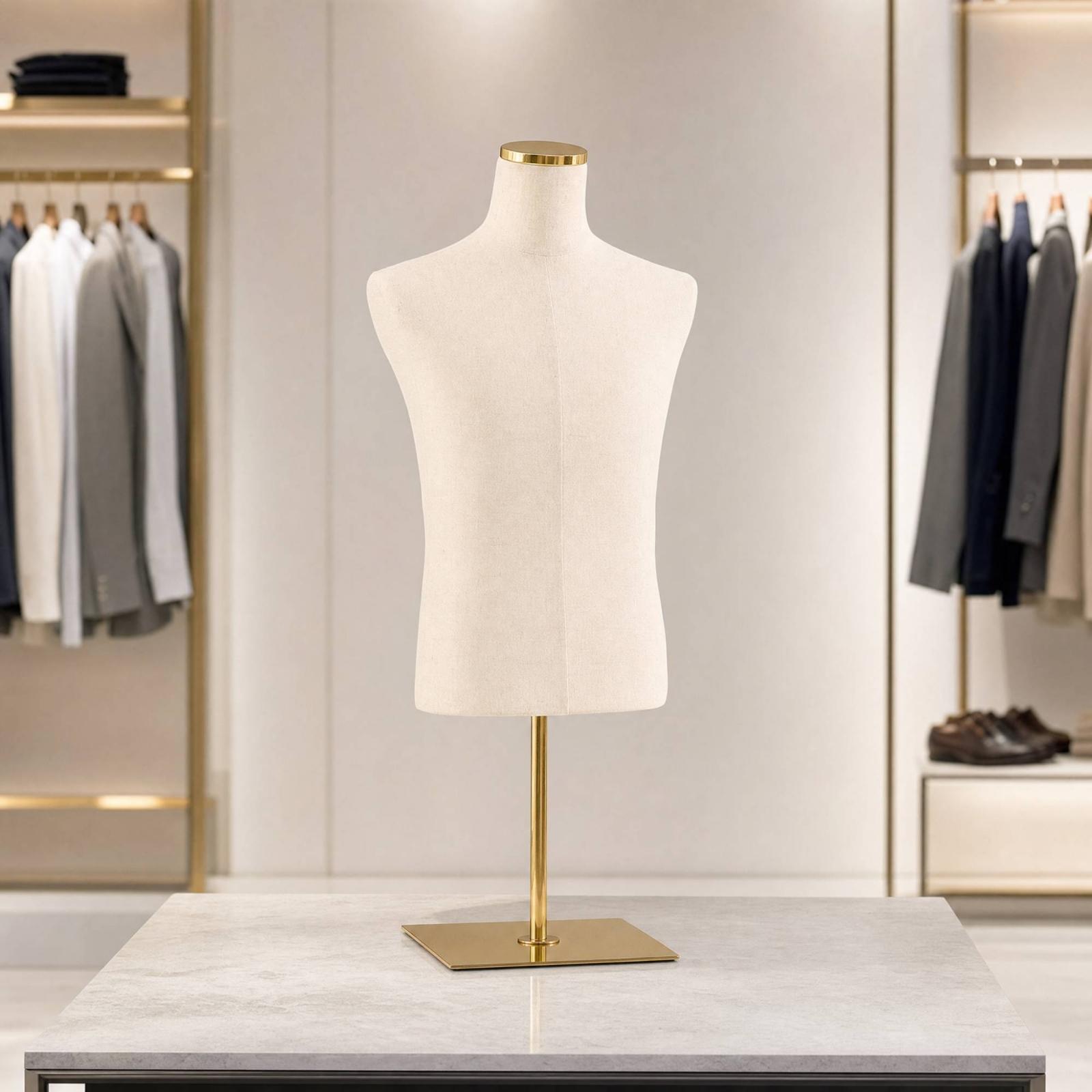 Mannelijke half-body mannequin - Dress Form Mannequin recensie en prijs
