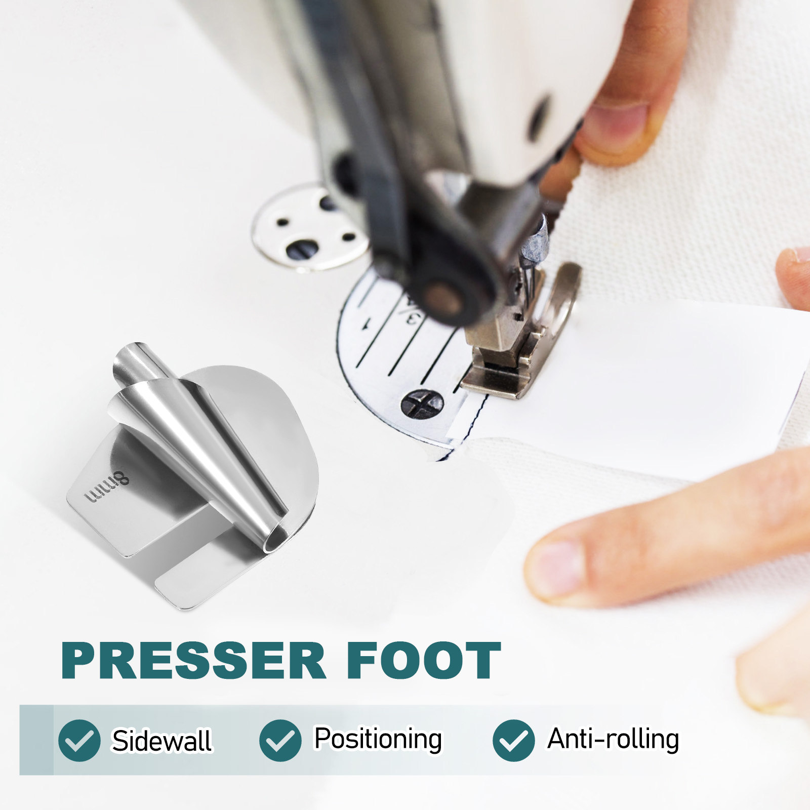 1 Set Rolzoomvoet voor naaimac - Sewing Roll recensie en prijs